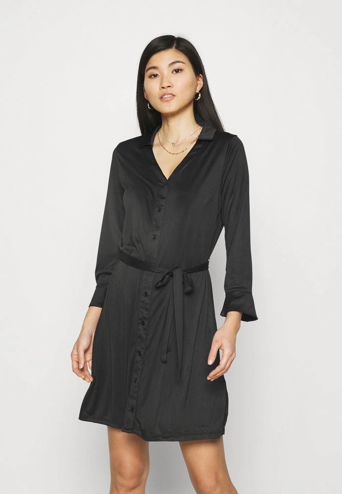 Peignoir ANNA FIELD Anna Field Shirt Dress Noir Femme | VBR-9746056